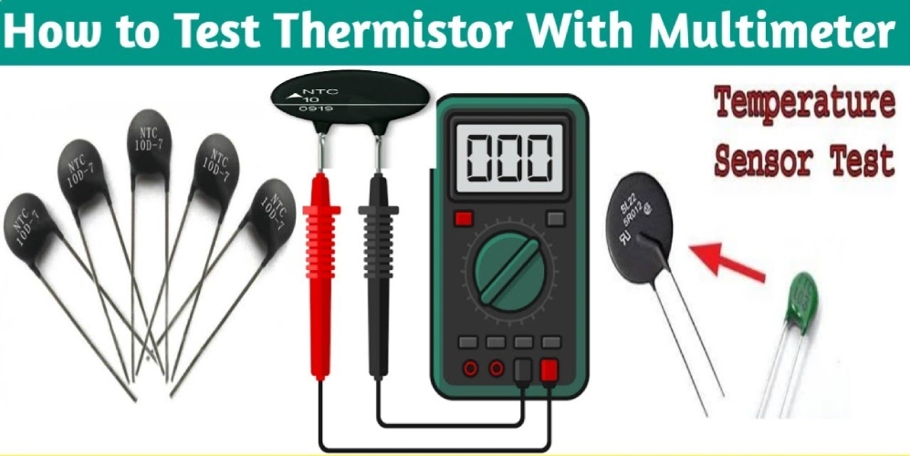 Thermistor setup for resistance vs. temperature study