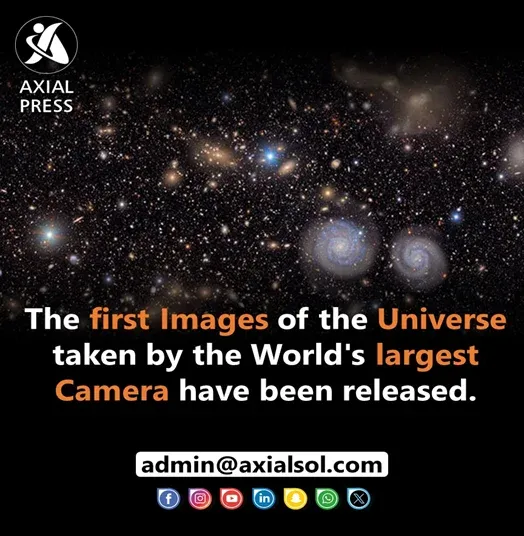 World’s largest 3200MP camera captures universe images