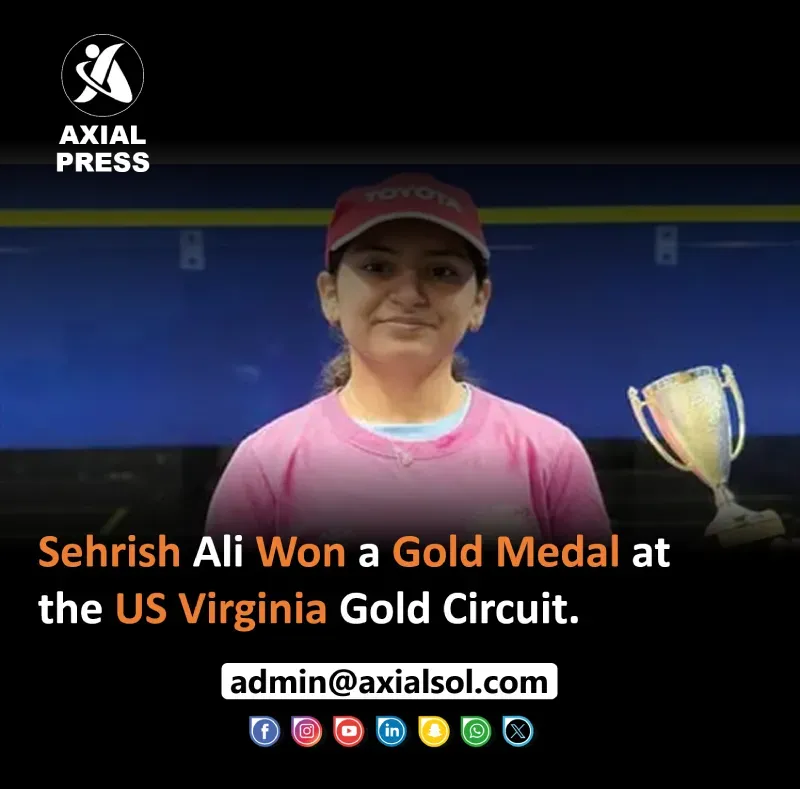 Sehrish Ali wins gold at US Virginia Squash Circuit