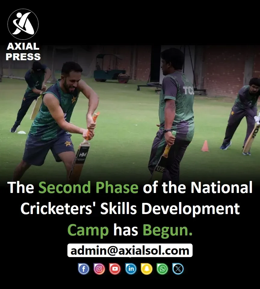 Players train in phase two of national cricket skills camp.